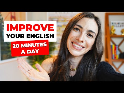 English study plan - 20-minute daily English learning routine