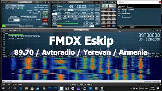 FMDX Es 89.70 / Avtoradio / Yerevan / Armenia screenshot 1