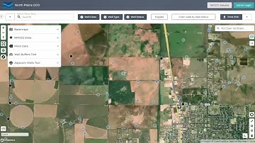 NPGCD Web Map - Find Your Well