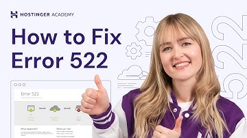How to Fix Error 522 | Cloudflare Error