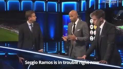 Thierry Henry explaining Pep Guardiola