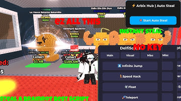 Roblox [🍬] Steal a Brainrot Script - INSTANT STEAL FLY TELEPORT INFINITI JUMP ESP (NO KEY!!)