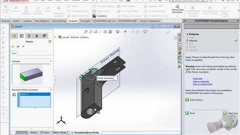 DRAFT 1 - SOLIDWORKS Simulation Demo/Training - RC Car Spindle