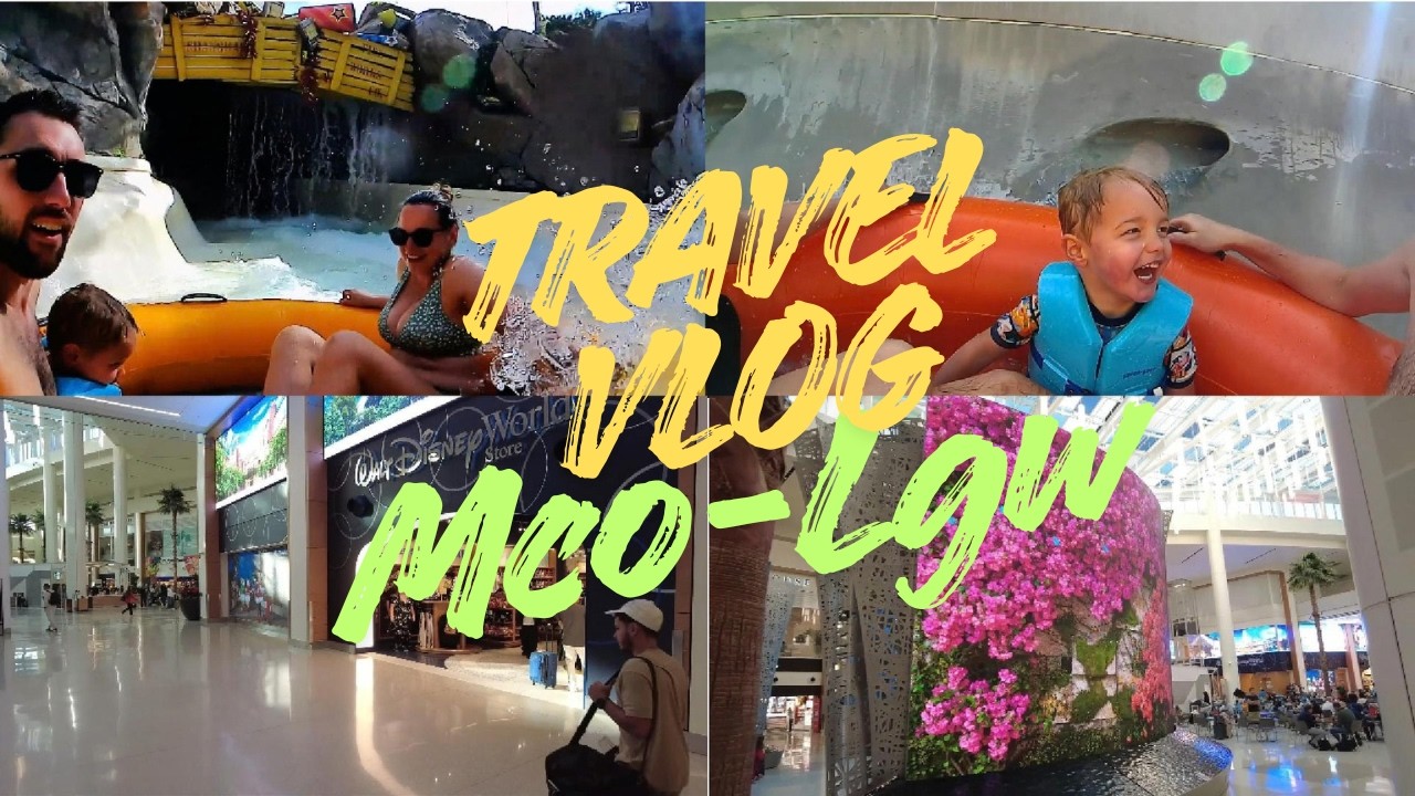 Travel Vlog: MCO to LGW ✈️ | Typhoon Lagoon Fun 🌊 | Chick-fil-A Stop 🍗