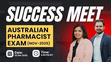 Australian Pharmacist Exam 2025 Success Meet | Live Celebration | Elite Expertise