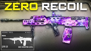new *ZERO RECOIL* GPR 91 Build is META in WARZONE! 😍 (Best GPR 91 Class Setup / Loadout)