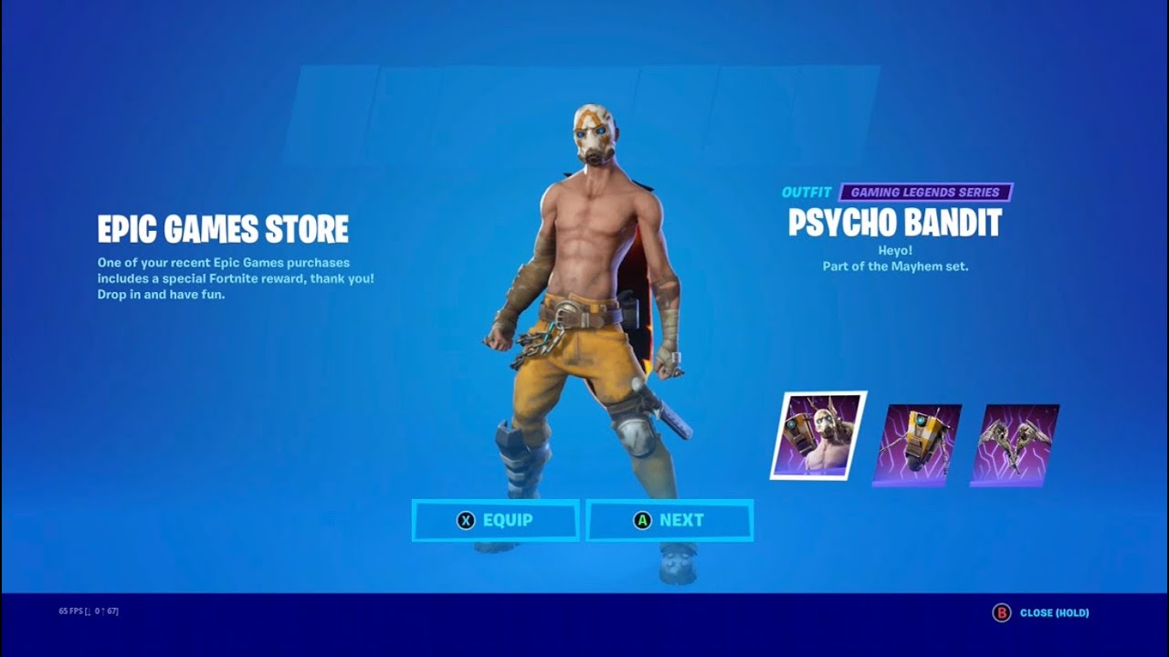 How To Get The Psycho Bandit Skin In 2021 ( Not Clickbait ) YouTube