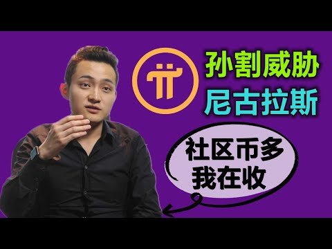 pi network社区负面舆论原来是收币影响的吗？孙宇晨威胁尼古拉斯，社区多得是币，谈合作共赢，否则回收社区币当流动性，不授权照样玩转派，尼古拉斯能否玩过孙割#飞彪队 #pinetwork #派币