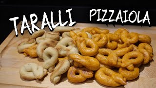 How to Make TARALLI PUGLIESI at Home (Pizza Flavor)