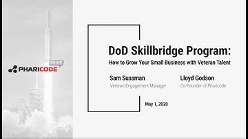 DoD SkillBridge Program: How to Grow Your Small Business With Veteran Talent | Pharicode On Air