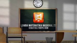 Teaser lomba matematika nasional 27 ugm ...