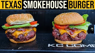 Texas SmokeHouse Burgers in the Pit Boss KC Combo