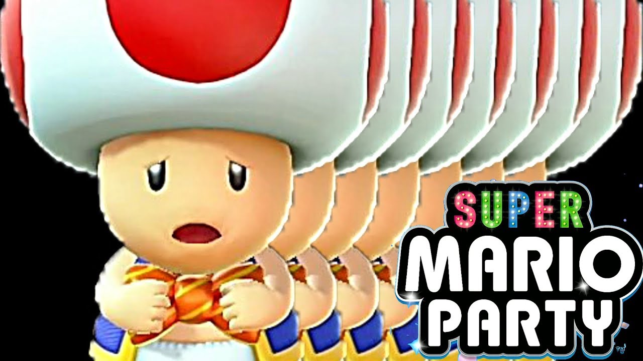 Super Mario Party, Toad, Super Mario Party Toad, Toad Screaming, Super ...