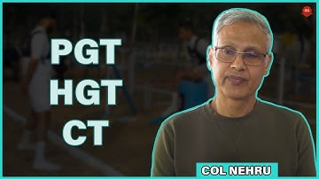 How To Prepare For PGT/HGT/CT in SSB | Col M M Nehru