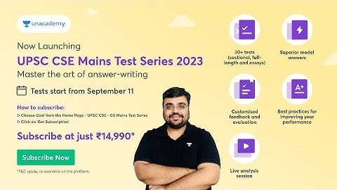 UPSC CSE Mains Test Series 2023 | Pratik Nayak
