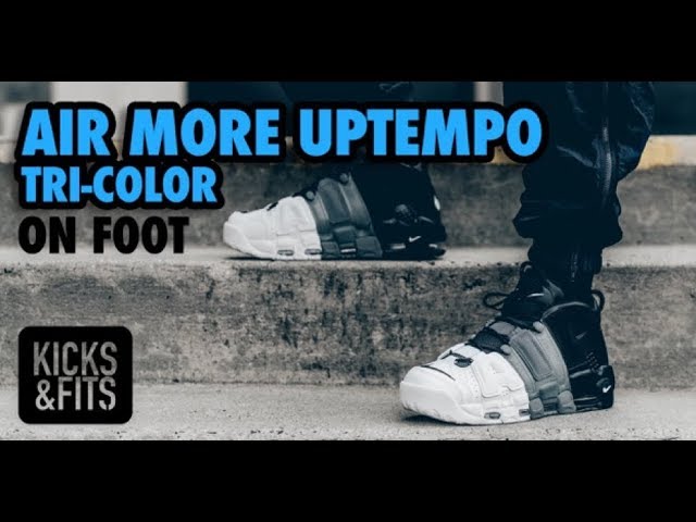 Air More Uptempo 'Tri-Color' ON FOOT Review