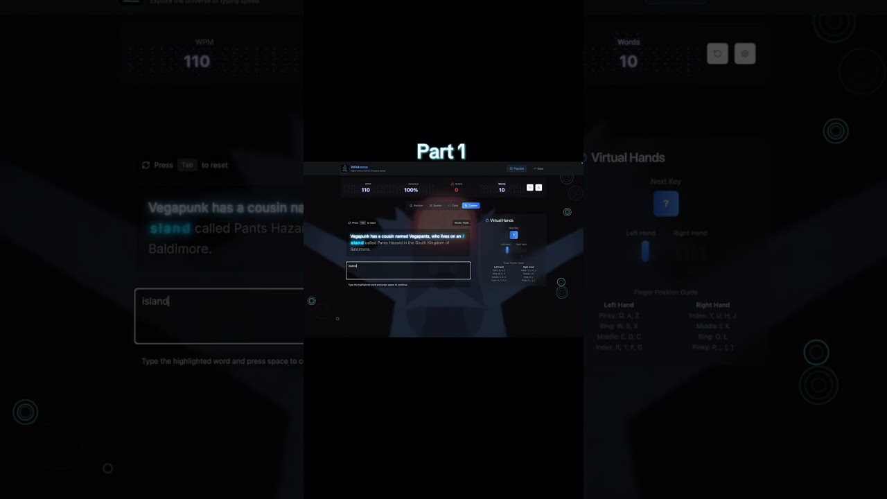 Typing One Piece Facts About Vegapunk. 