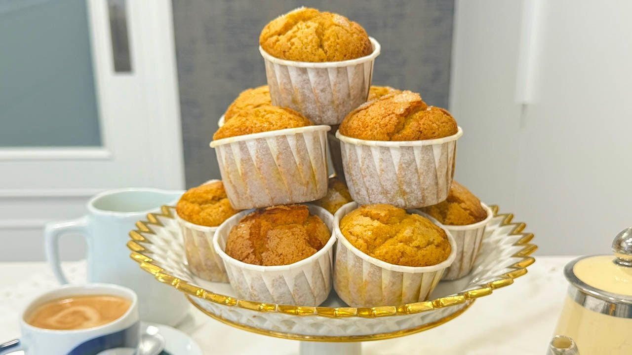 Madalenas de calabaza. PARA DISFRUTAR