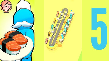 My Sushi Bar Gameplay Walkthrough | Part 5 🍣