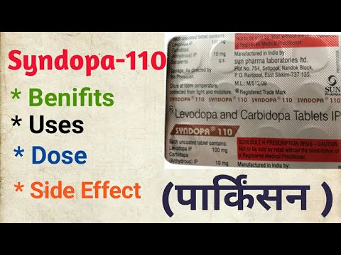 Syndopa110 100 125 Tablet S Benifits Uses Dose Side Effects Composition Youtube Syndopa110 100 125 Tablet S Benifits Uses Dose Side Effects Composition Youtube