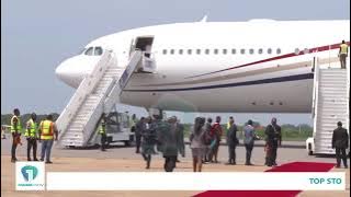 Historic Moment: King Mswati of Eswatini Arrives in Ghana | Grand Welcome Ceremony