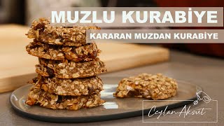 Muzlu Kurabiye Tarifi Kararan Muzları Değerlendiriyoruz