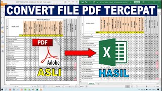 3 Cara Mudah Merubah File PDF Ke Excel Tanpa Aplikasi (100% Gratis) screenshot 3