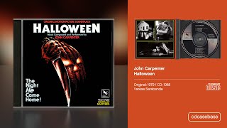 John Carpenter - Halloween (CD Case - HD 4K Video)