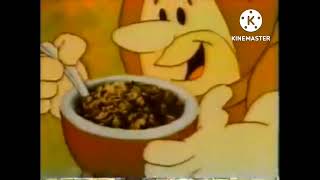 Post Cocoa Pebbles Cereal Commercials Spase 1988