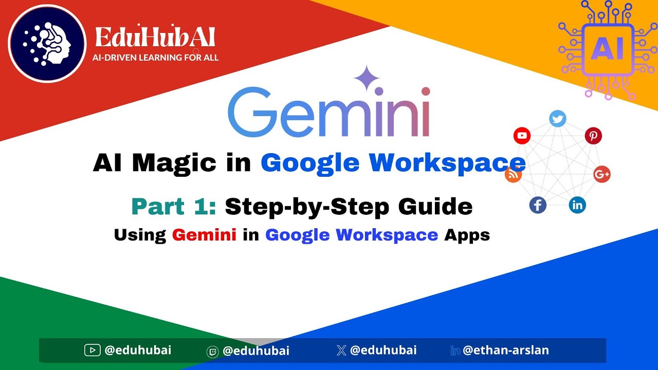 Gemini AI Guide Part 1: Use Gemini in Google Workspace | Emails, Docs ...