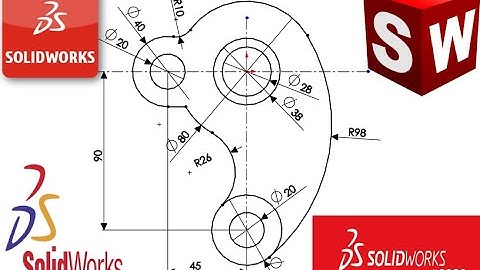 Solidworks 2D sketch using Line ,Tangent  and Circle command