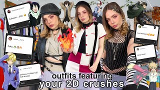 anime *date* outfits ft. YOUR FICTIONAL CRUSHES (lol we need to touch some grass)