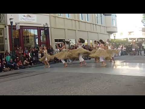 Kids performing a Brazilian dance