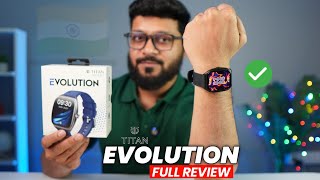Titan Evolution Smartwatch Review || Made in INDIA Smartwatch