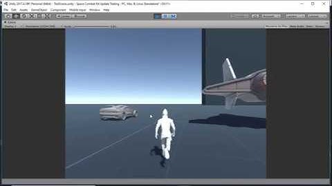 Space Combat Kit - Multiple Vehicles Test