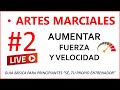 Como AUMENTAR FUERZA VELOCIDAD Y POTENCIA (artes marciales mixtas) entrenamiento para peleadores