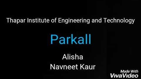 parkAll car parking system
