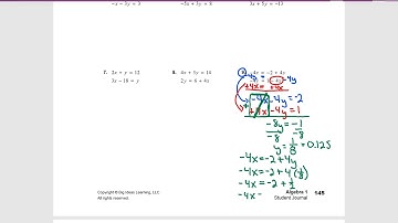 5.3 Lesson Video (Algebra 1A)