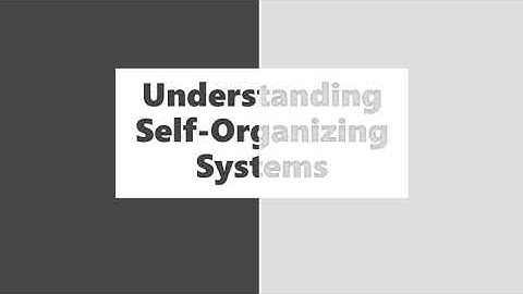 The Hidden Order: How Self-Organizing Systems Shape Our World🤯