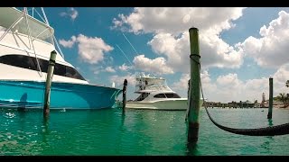 Parking a 3 MILLION dollar boat in Tiny, Shallow Slip!!!