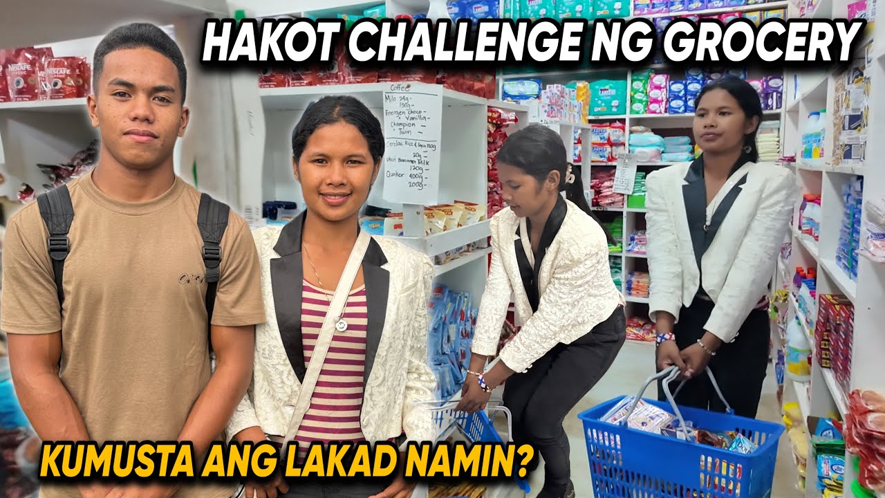 JING-JING NAG HAKOT CHALLENGE SA GROCERY STORE!