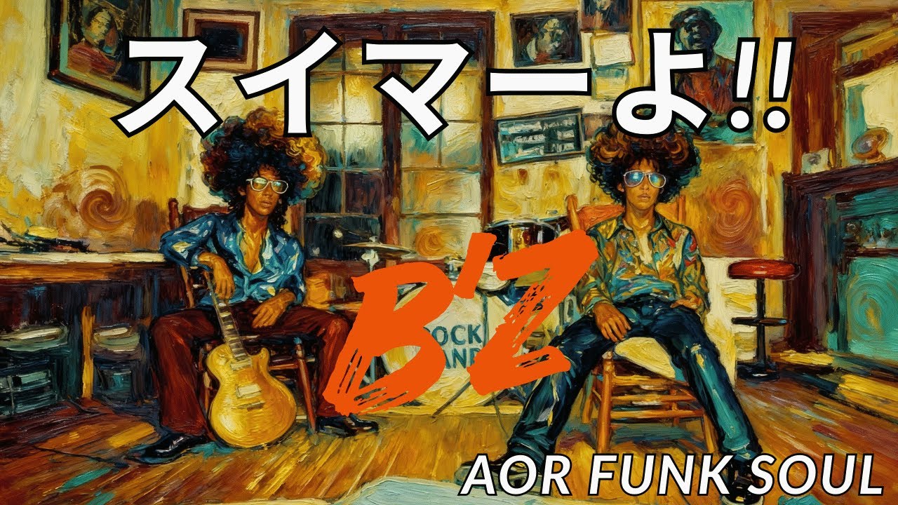 律歌ページ スイマーよ!!/ B'z – FUNKY AI Arrange (Disco Funk AOR) | J-POP