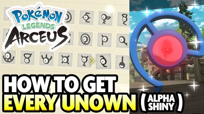 How to get shiny Unown U in Pokemon GO