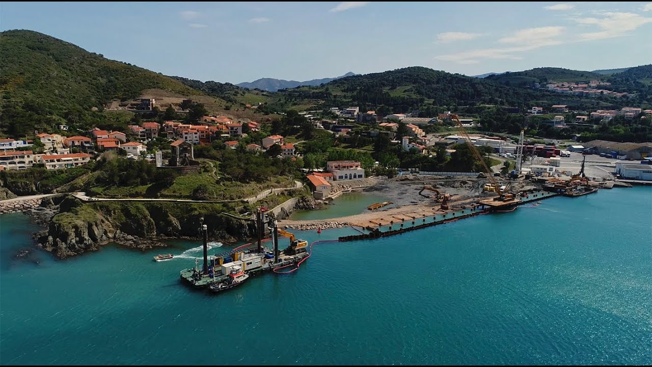 Port Vendres, surveillance archéologique 2024
