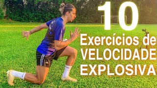 10 Exercícios De Velocidade Explosiva Treino De Futebol Em Casa 10 Explosive Speed Exercises