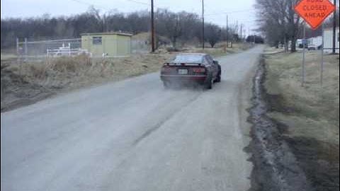 1jz Single Turbo Supra Launch outside of car !