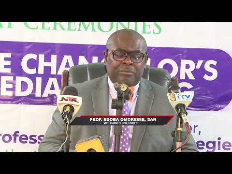 UNIBEN VC BRIEFS MEDIA AHEAD OF 51ST CONVOCATION