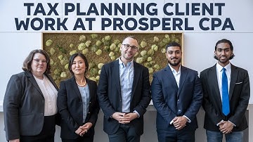 Tax Planning Client Work at Prosperl CPA