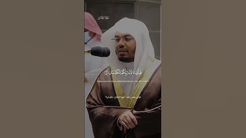 سورة الرحمن . بصوت فضيلة الشيخ ياسر الدوسري حفظه الله