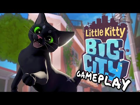 СТАЛИ КОТЁНКОМ! | LITTLE KITTY BIG CITY | ПОЛНОЕ ПРОХОЖДЕНИЕ